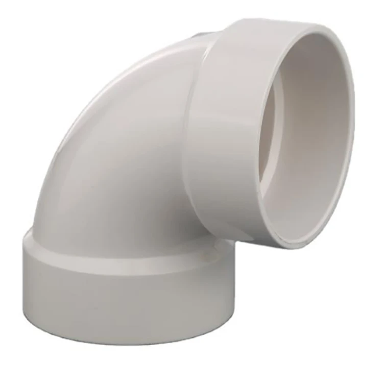 Ống nhựa PVC trắng khuỷu tay 6 inch