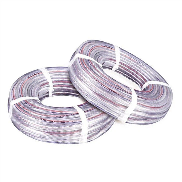 transparent reinforced pvc hose 16 mm 7 bar-4